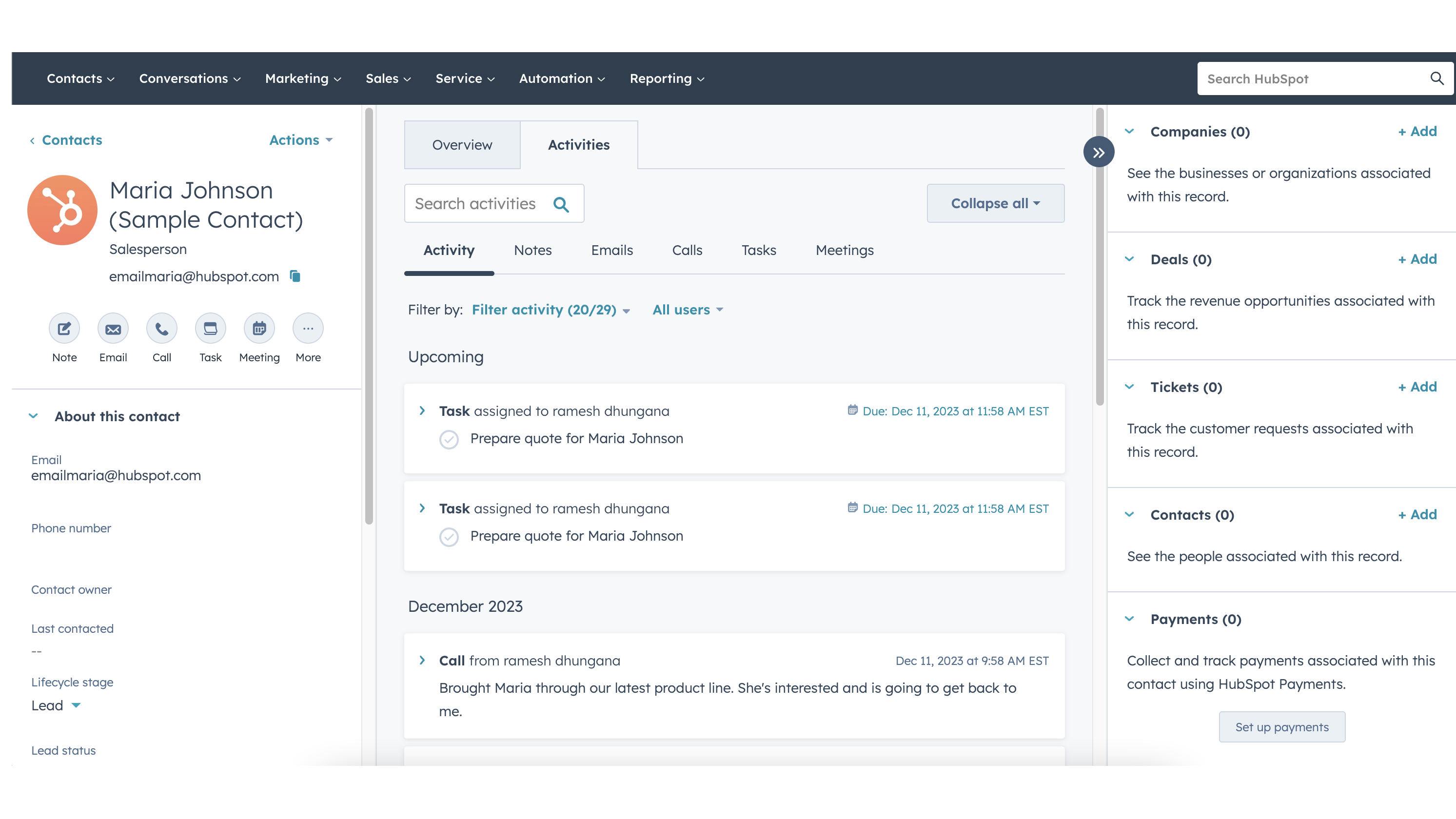 Seamlessly Transfer Contacts to HubSpot